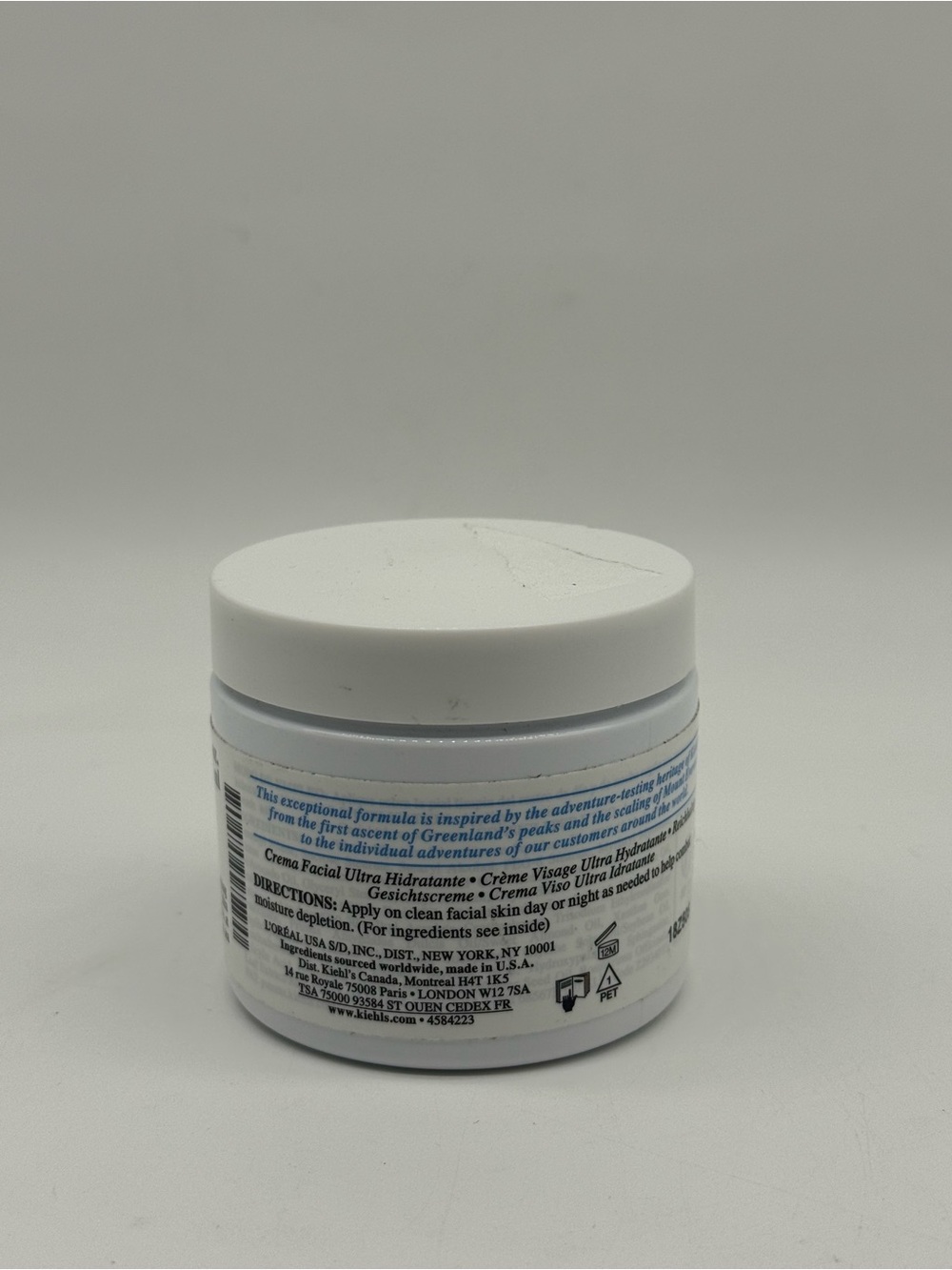 Kiehl's Ultra Facial Lightweight Cream 4.2 oz /125 ml - Picture 2 of 4